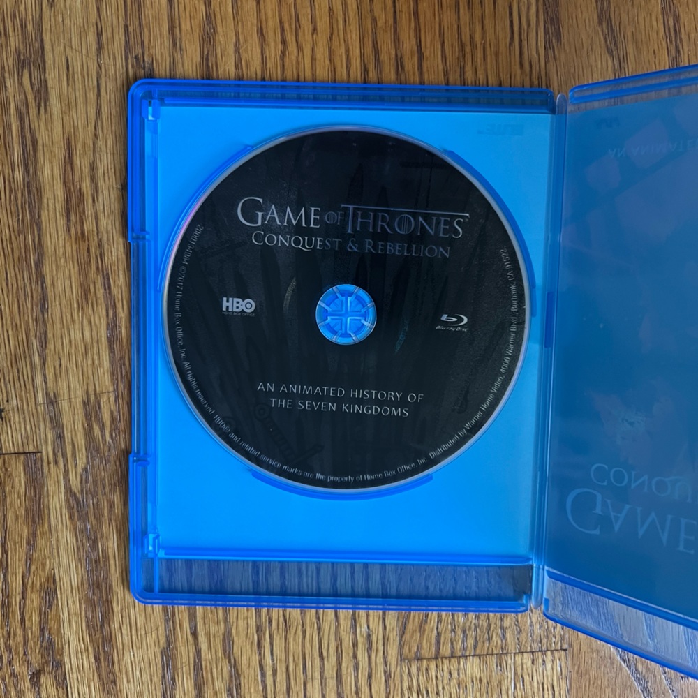 📀GAME OF THRONES - “Conquest & Rebellion” Blu-Ray DVD. - Picture 2 of 3